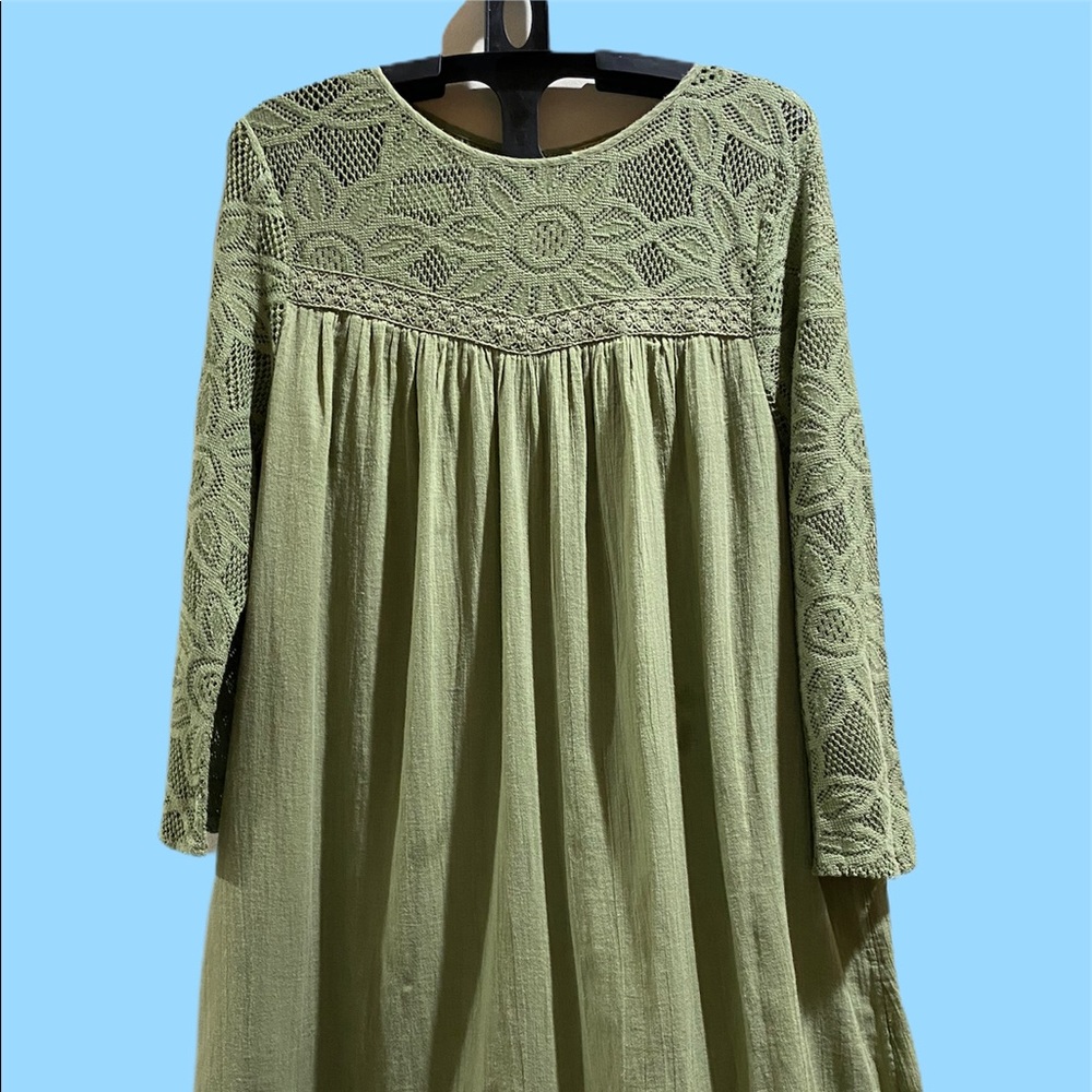 True Craft Boho dress with lining.